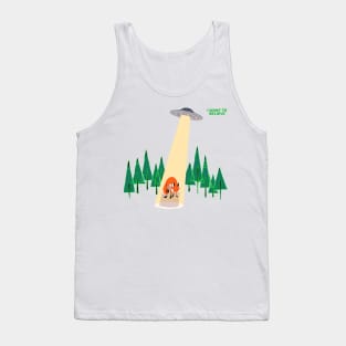 I want to believe fox Tank Top